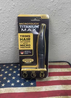 New Micro Touch Titanium Hair Removal Trimmer W/ Led Light - Very Fast Shipping! • $8.50