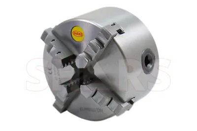 4  4 Jaw Self Centering Lathe Chuck With 2 Set Jaws + .003  TIR Certificate #[ • $95
