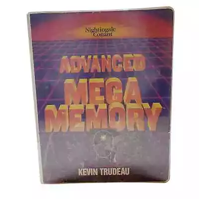Advanced Mega Memory Kevin Trudeau 6 Tape Set 12 Lessons & Video & Workbook NEW! • $23.99