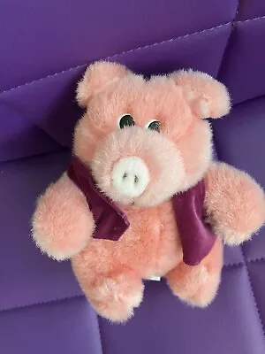 Vintage 93 Pink Little Pig Plush Cuddle Classics Commonwealth Three Little Pigs • $25.94