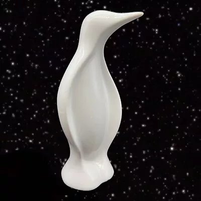 $26.60 • Buy Vintage Naaman Israel White Porcelain Penguin Figurine Judaica 6”T 2.25”W