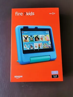 Amazon Fire 7 Inch Tablet For Kids (Purple) 16GB 12th Generation - Hardly Used • £24