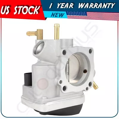 Throttle Body For Volkswagen Beetle Golf Jetta 2.0L 06A133062D VIN 6L-4-184 000 • $72.93