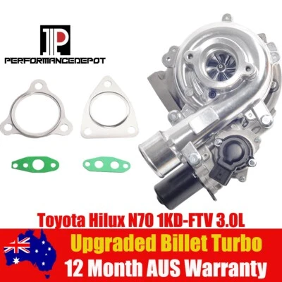 $579 • Buy CT16V Billet Turbo For Toyota Hilux Landcruiser 3.0L D4D 1KD-FTV 17201-30110