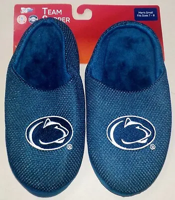Penn State Nittany Lions Slipper Slides Men's Slippers S M L  Nwt Foco Blue • $24.99
