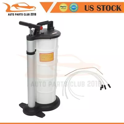 Manual 9 Liter Oil Changer Vacuum Fluid Extractor Pump Tank Remover US Shipping • $49.49