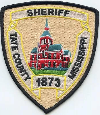 Tate County Mississippi Sheriff Police Patch • $9.99