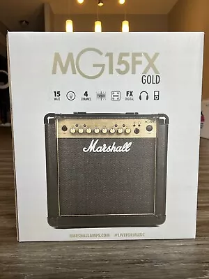 Marshall MG15GFX 1x8  15-watt Combo Amp W/ Effects • $163