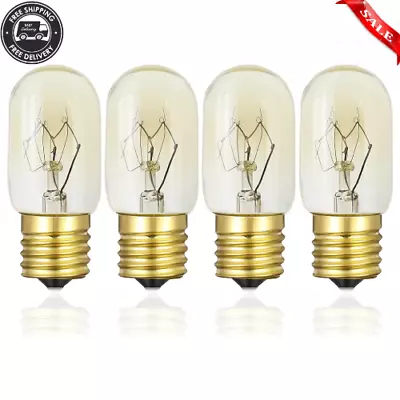 Whirlpool Microwave Light Bulb 40Watt Microwave Light Bulbs Under Hood 4 Pack • $9