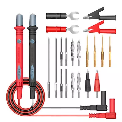 ANENG 22in1 Multimeter Test  Kit 1000V Insulated Test Probes Alligato T6C2 • $15.46