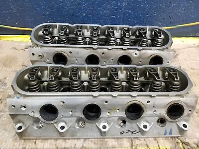 Pair GM L92 L99 L76 LY6 LS3 6.0 6.2 Cylinder Heads 823 W/ Rockers & Valve Covers • $749.95