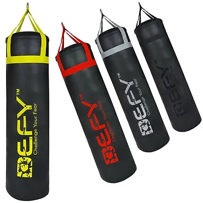 DEFY Challenger Heavy Duty Punching Bag Boxing MMA Fitness Training Bag Yellow • $48.50