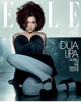 Elle Magazine Annual Music Issue May 2024 - Dua Lipa • $16