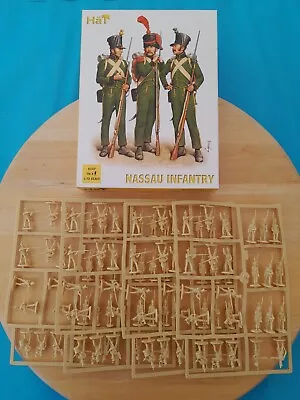 HäT 1/72 NASSAU INFANTRY Napoleonic Waterloo Figures Set 8147 Boxed On Sprues • £8.99