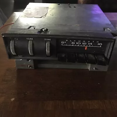 Original 1969 Plymouth Fury Mopar A/M Radio 2884103 Made In Canada • $24.99