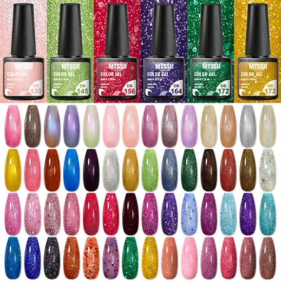 244 Colors MTSSII Nail Art Gel Nail Polish Soak-off UV/LED Manicure Spring 6ml • $1.64