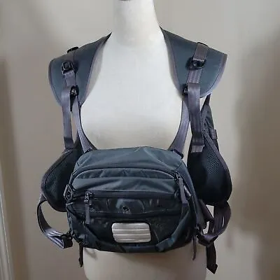 Cabela's Fly Fishing Combo Vest Waist Backpack • $80