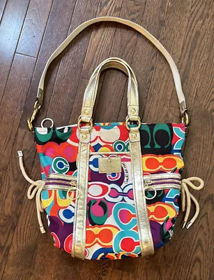 Coach Poppy Pop C Shoulder Tote  • $90