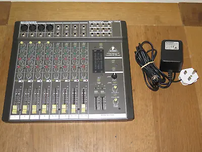 Behringer EURORACK MX 1602 - 12-channel Sound Mixer / WORKS WELL • £75