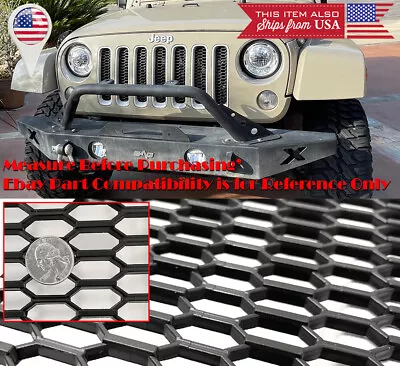 Honeycomb 3D Mesh Air Dam Bumper Fender Hood Vent Intake Grille Grill Fit Subaru • $53.18