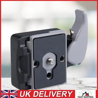 1/4in Camera Clamp Adaptor Non-slip Metal Portable Assembly Tripod Accessories • £8.59