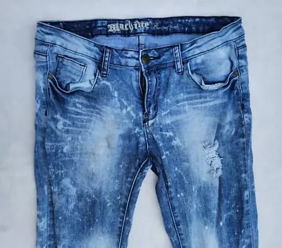 Machine Pour Neuf Mode Distressed Skinny Jeans Women's Size 32 • $14.90