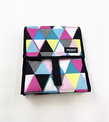 $18.85 • Buy Pack It Freezable Lunch Bag Geometric Print