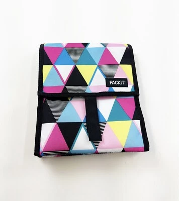 $18.85 • Buy Pack It Freezable Lunch Bag Geometric Print