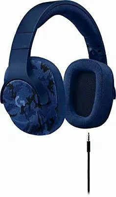 Logitech G433 7.1 Wired Gaming Headset With DTS Headphone Surround - Camo Blue • $45.95
