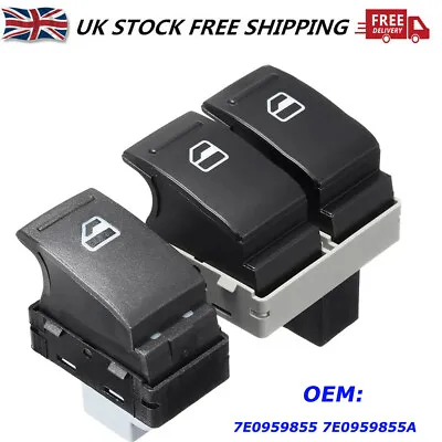Electric Window Switch Front Left & Right Kit Replace For VW Transporter T5 T6 • £10.35