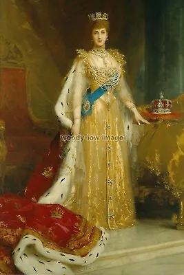 Col0007 - Queen Alexandra In Coronation Robes - Print 6x4 • £2.20