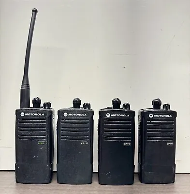 Motorola CP110 Radios *LOT OF 4* #TL-725 • $120