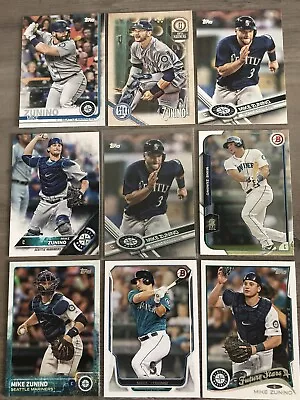 Mike Zunino 9 Card Lot. Assorted Player & HOLO FOIL SP Parallel Card. Mariners • $2.50