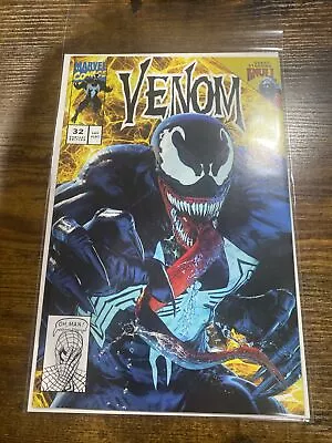 Venom #32 * Nm+ * Mike Mayhew Lethal Protector 1 Bagley Homage Gold Variant 🔥🔥 • $32.50