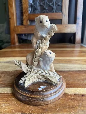 Vintage Country Artists Harvest Mouse Pair Ornament • £10