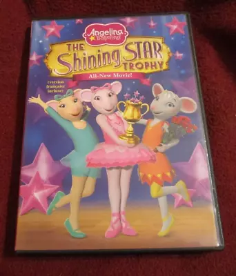 Angelina Ballerina: Shining Star Trophy DVD English French And Spanish • $7.96