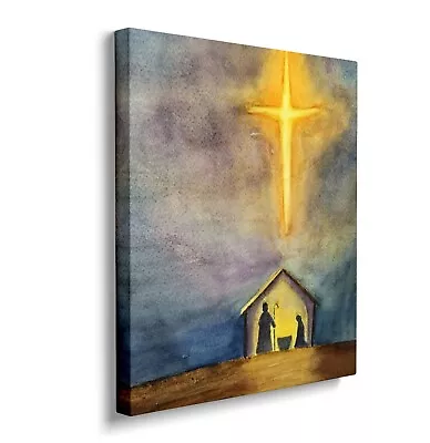 Jesus Paintings Canvas Wall Art Vintage Pictures Of Jesus Cross Christ For Wall • $19.99