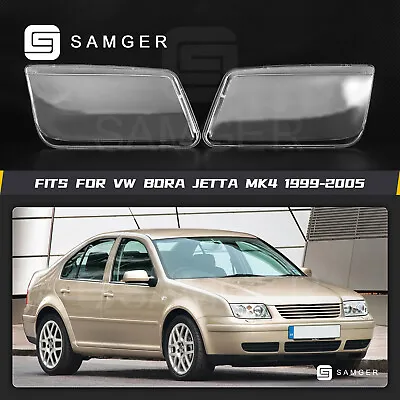 Headlight Headlamp Lens Cover For VW Bora Jetta MK4 1999-2005 Left & Right • $33.15