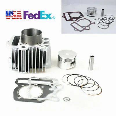 54mm Cylinder Kit Big Bore 110cc 125cc Piston Ring Gasket Kit For Dirt Pit ATV • $53.54