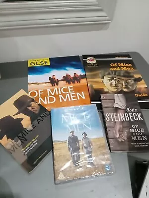 Of Mice And Men Book York Notes & CGP Novel New DVD GCSE Bundle English Lit • £14.95