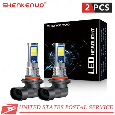 2x 9005 9006 Dual-Color White Yellow Switchback LED Fog Driving Light Bulbs Lamp • $17.88