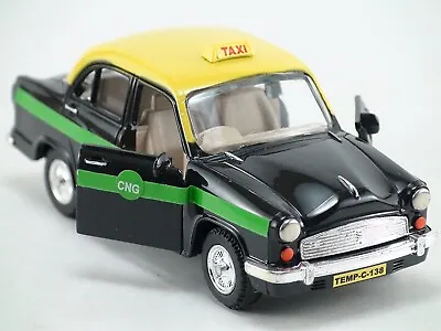 Indian Meter Taxi Ambassador Car Pull Back Transport Toy From India Hindustan • $26.82