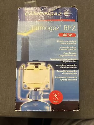 Campingaz Lumogaz RPZ 80W Lantern - Gas Light - Camping - Fishing - Caravan • £12.99