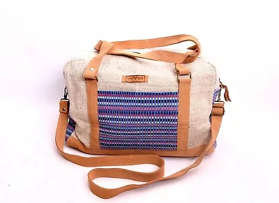 Handmade Mini Luggage Bag-Stylish Travel And Tour Luggage Bag-Pure Hemp Bag  • $169