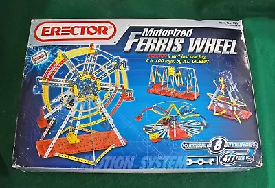 ERECTOR SET Motorized Ferris Wheel Model 8257 • $50
