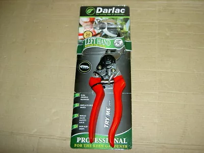Darlac DP631 Professional Left Hand Bypass Pruner Secateurs Non Slip Grip Garden • £16.99