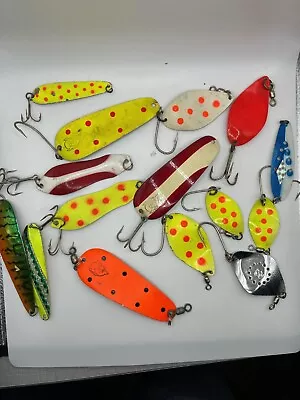 Vintage Spoons Fishing Lures Lot • $25