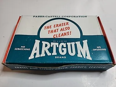 21 Vintage Faber Castell Design ArtGum NOS Artist Erasers USA # 100 And Box • $17.41