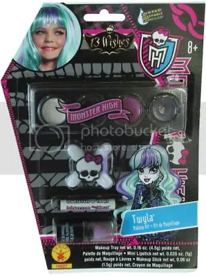 Girls Child Monster High 13 Wishes Twyla Makeup Kit Costume Accessory • $6.95