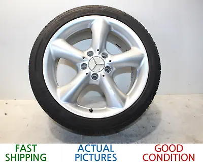 06-07 Mercedes C230 C350 Rear Alloy Wheel Rim W/ Tire 245/40r17 Oem • $249.95